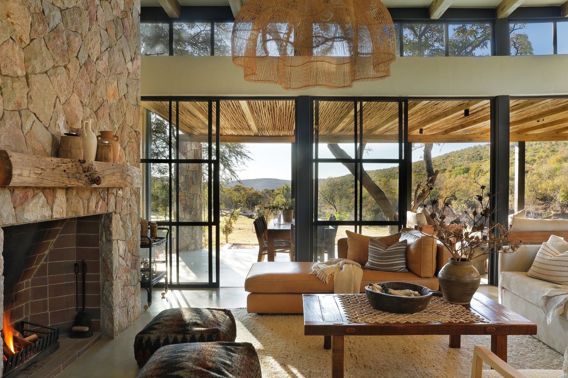 PulaHouse lodge view in Welgevonden